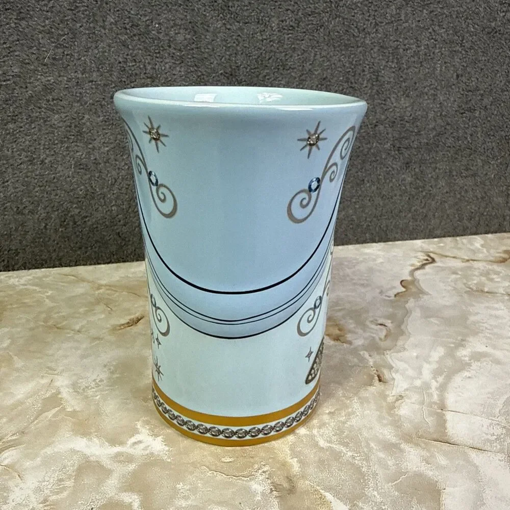 Disney Parks Cinderella Mug Blue Gold Princess Disney Franchise Coffee Tea Cup - Picture 6 of 8